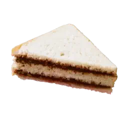 une sandwich qui flotte